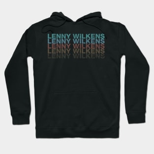 Vintage Proud Name Lenny Sports Birthday Retro Hoodie